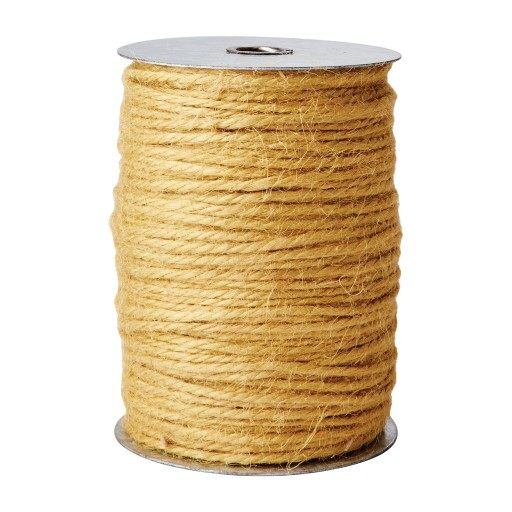 Jute Schnur gelb BIND 100 m | Stärke 2mm | Dekoband auf Spule | Affari of Sweden - DEKORATION | www.luiseundfritz.de