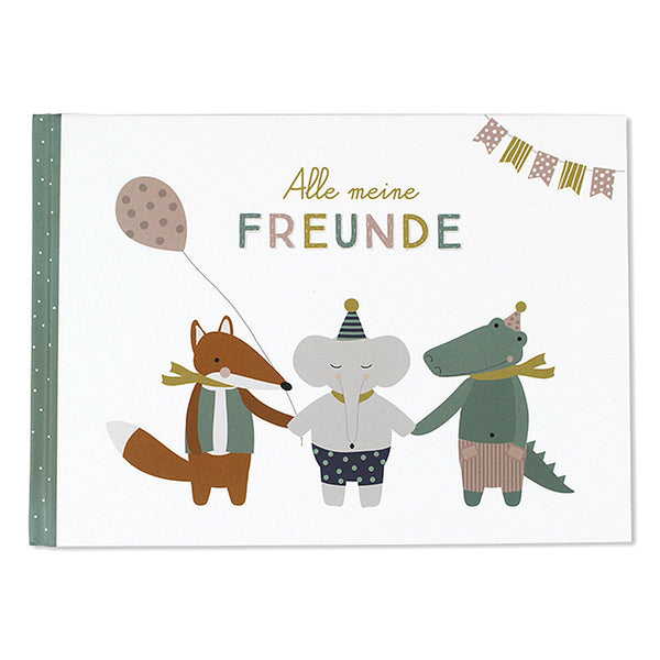 AVA & YVES Freundebuch ALLE MEINE FREUNDE Buch 96 Seiten | Made in Germany -  | www.luiseundfritz.de