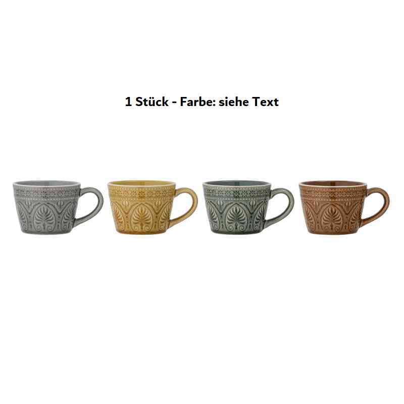 bloomingville keramiktasse boho living erhältlich bei luiseundfritz.de