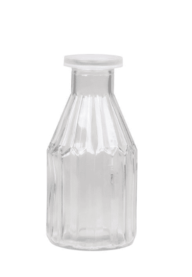 Flasche mit Deckel Aufbewahrung Glasflasche HANNE 16x8 cm 350 ml| -  | www.luiseundfritz.de