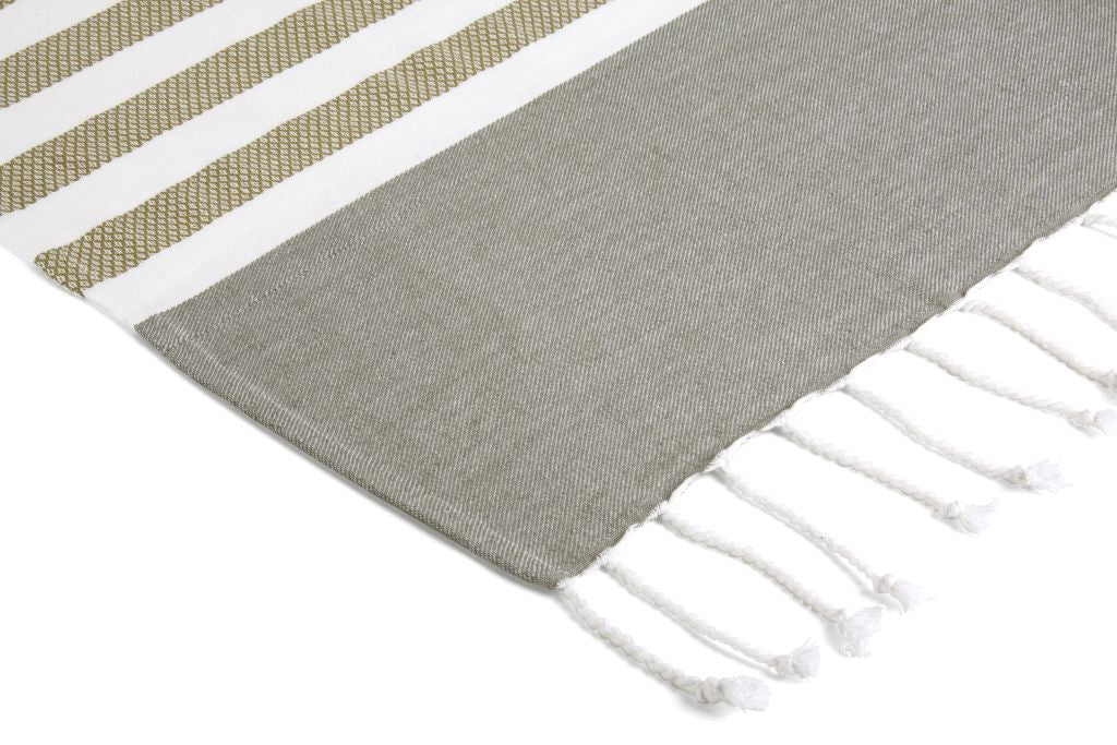 Tuch grün Hamam FOUTA SUNSHADE HAPPINESS armygreen cm Walra dieses Produkt findest du hier im Shop bei Luise und Fritz - Abb: fouta-sunshade-happiness-walra-gruen-luiseundfritz.de-1220121-detail