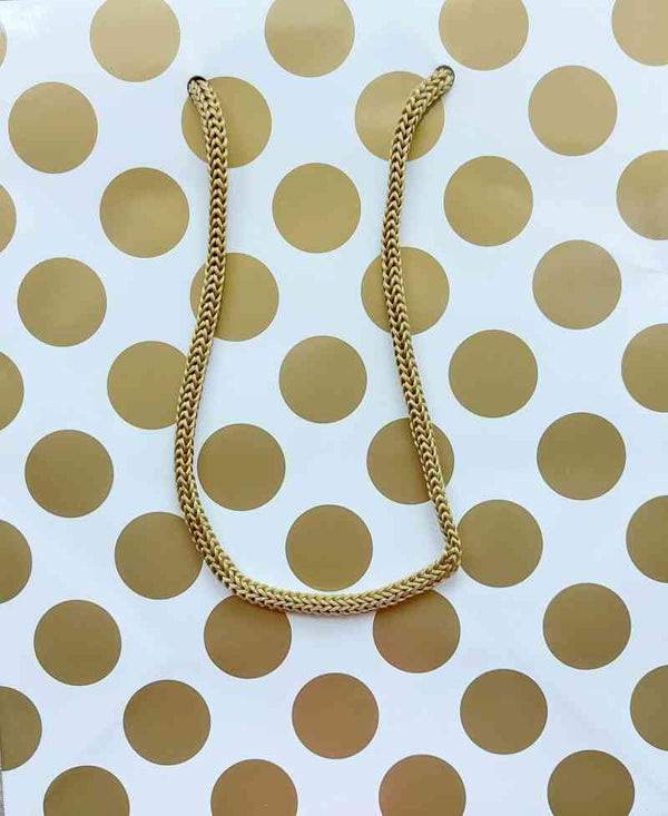 Geschenktüte Papiertragetasche BIG DOTS Punkte Papiertüte 19x10x23 cm gold weiß -  | www.luiseundfritz.de
