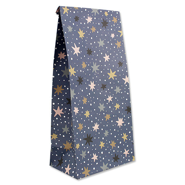 AVA & YVES Geschenktüten STERNE nachtblau 6er Set | 27 cm Papierbeutel Stars - PAPETERIE | www.luiseundfritz.de