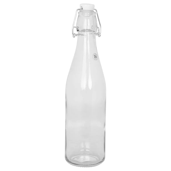 Strömshaga - Bügelflasche 1 Liter KIRUNA Glasflasche mit Porzellanverschluss | Strömshaga | www.luiseundfritz.de