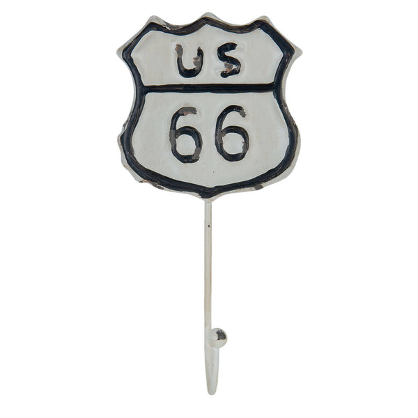 Haken Garderobenhaken ROUTE 66 Kleiderhaken US Amerika - 10 x 20 cm -  | www.luiseundfritz.de