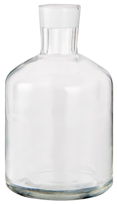 Ib Laursen Kerzenhalter FLASK Kerzenständer 11,5x6,5 cm | Glas Vase - WOHNACCESSOIRES | www.luiseundfritz.de