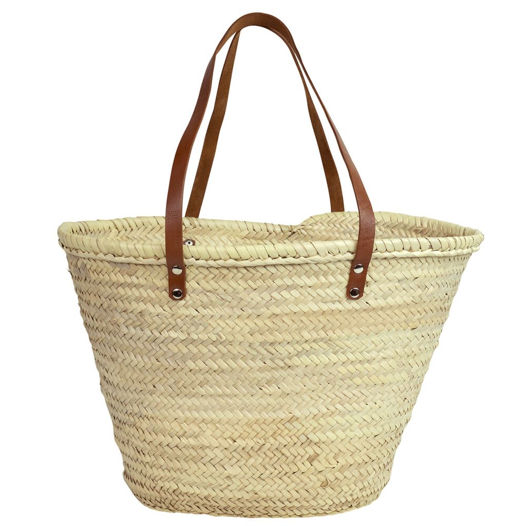 Korbtasche SUN Strohtasche mit Ledergriff cm Strandtasche Shopper Mars dieses Produkt findest du hier im Shop bei Luise und Fritz - Abb: korbtasche-strandtasche-strohtasche-MASBG-luiseundfritz.de-mars-more