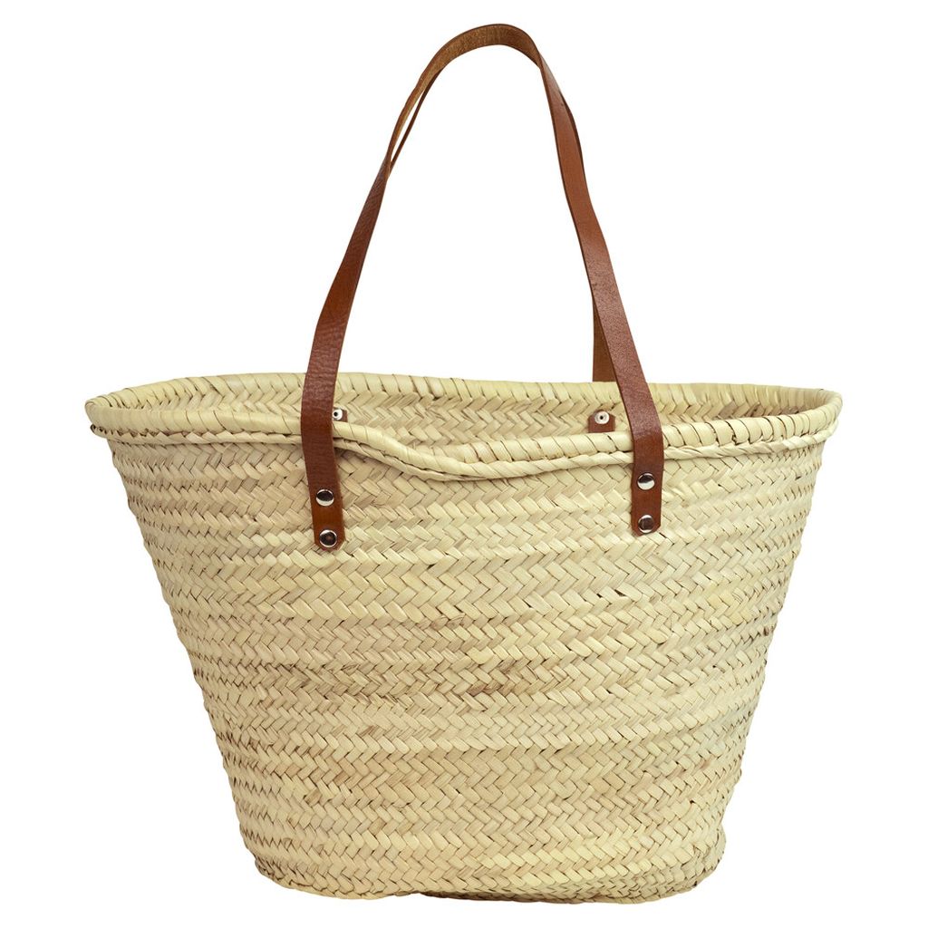 Korbtasche SUN Strohtasche mit Ledergriff cm Strandtasche Shopper Mars dieses Produkt findest du hier im Shop bei Luise und Fritz - Abb: korbtasche-strandtasche-strohtasche-MASBG-luiseundfritz.de