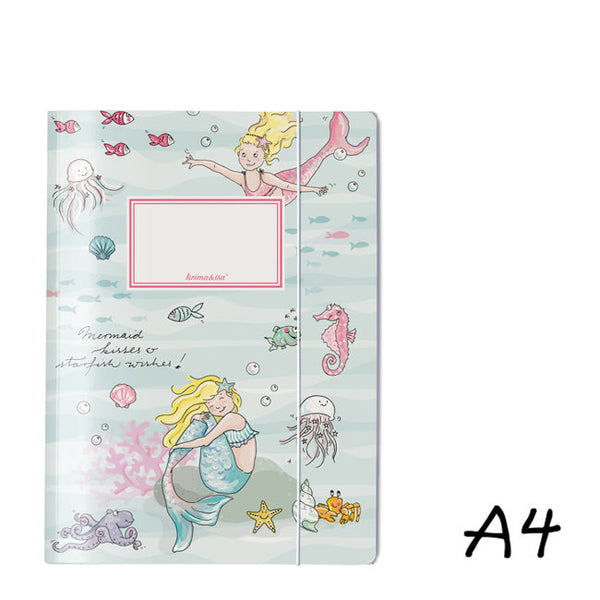 Sammelmappe MEERJUNGFRAU Mappe Mermaid | DIN A4 | krima & isa® - PAPETERIE | www.luiseundfritz.de