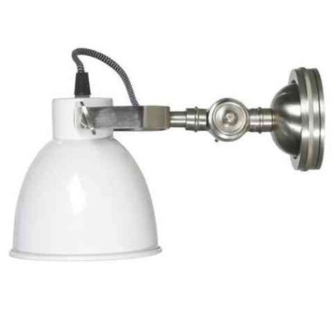 wandlampe von lene bjerre im Sale bei luiseundfritz.de , lampe weiß halterung silber