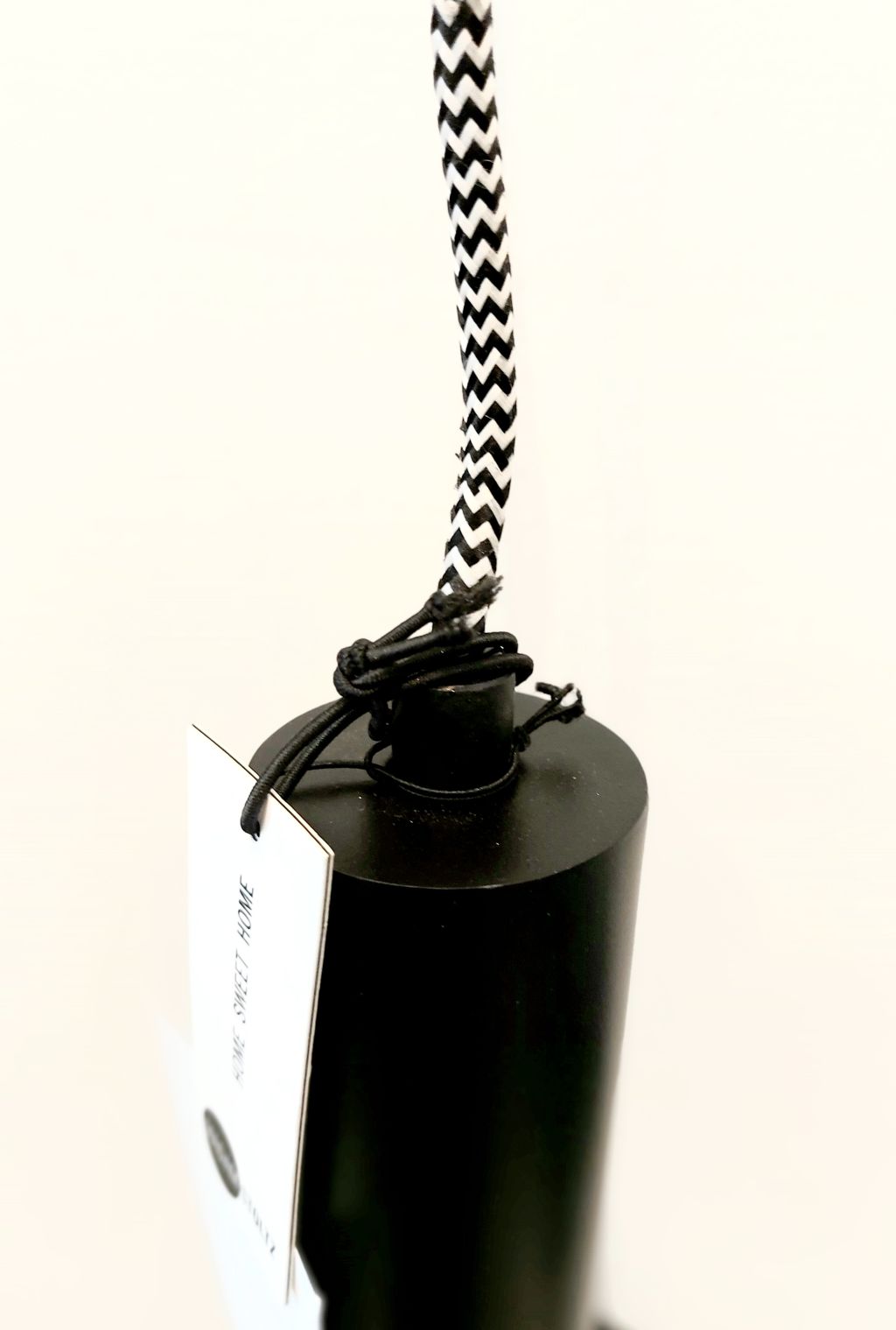 Madam Stoltz - Madam Stoltz LAMPE Hängelampe 39,- € BLACK 15,5x27 cm  / 2 Meter Zuleitung  kaufen bei luiseundfritz.de