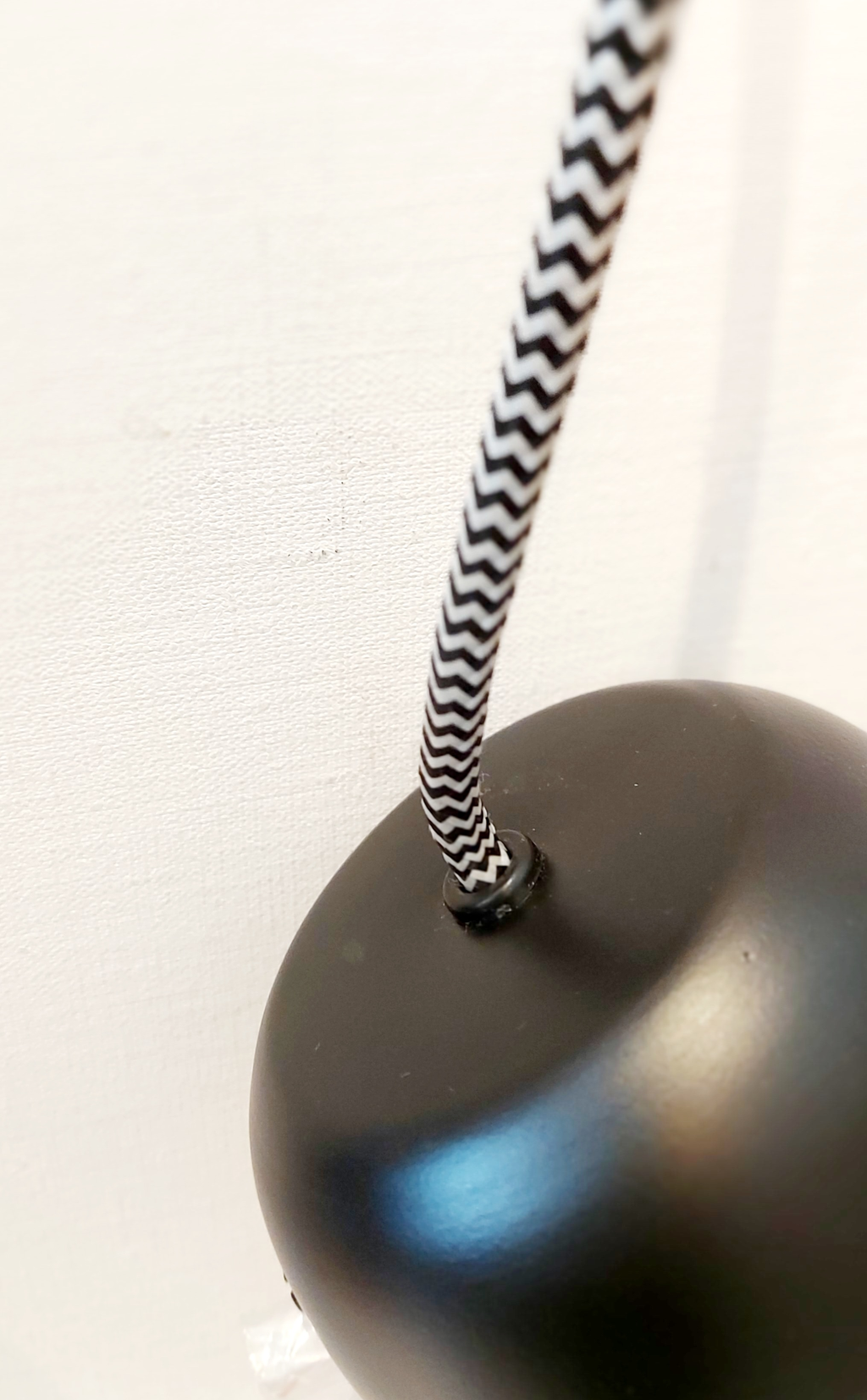Madam Stoltz - Madam Stoltz LAMPE Hängelampe 39,- € BLACK 15,5x27 cm  / 2 Meter Zuleitung  kaufen bei luiseundfritz.de