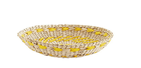 Madam Stoltz Schale 14,90 € KORB groß Obstkorb gelb natur Flechtk -  | www.luiseundfritz.de