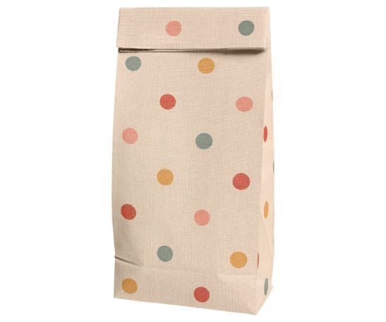 Maileg Geschenktüten 5x PUNKTE Papierbeutel schmal Dots 24,5 cm | Bodenbeutel - PAPETERIE | www.luiseundfritz.de