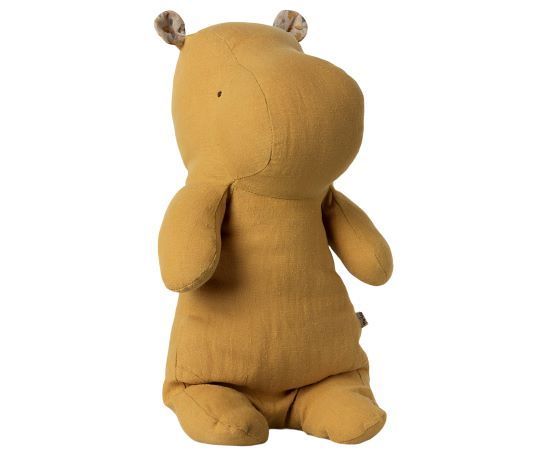 Maileg HIPPO Nilpferd medium dusty yellow | Flusspferd Safari Fri - SPIELZEUG | www.luiseundfritz.de