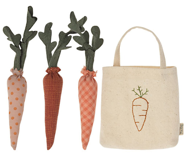 Maileg - Maileg Tasche mit Karotten CARROTS in SHOPPING BAG | Mailegzubehör | www.luiseundfritz.de