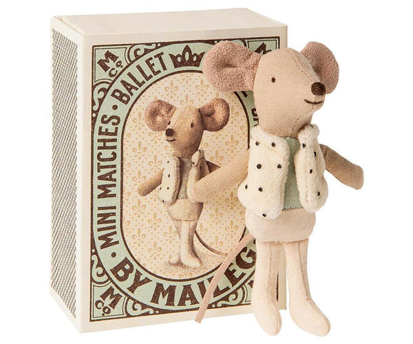 Maileg Maus LITTLE DANCER in MATCHBOX Tanzmaus | Gr. little Broth - SPIELZEUG | www.luiseundfritz.de