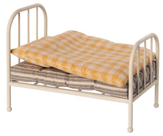 Maileg Bett VINTAGE BED offwhite Teddybett Metallbett 20x11x15 cm - SPIELZEUG | www.luiseundfritz.de