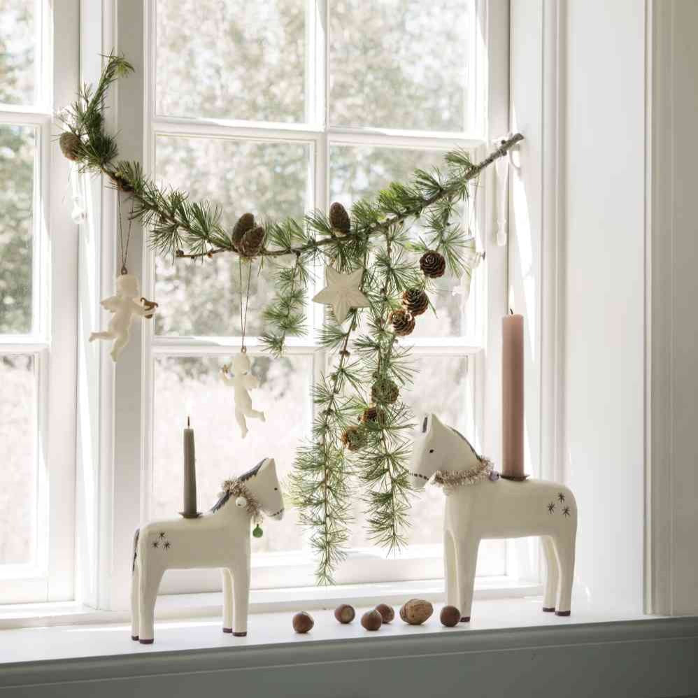 maileg holzpferde als kerzenhalter, und Weihnachtsdekoration, Baumschmuck erhältlich bei luiseundfritz.de