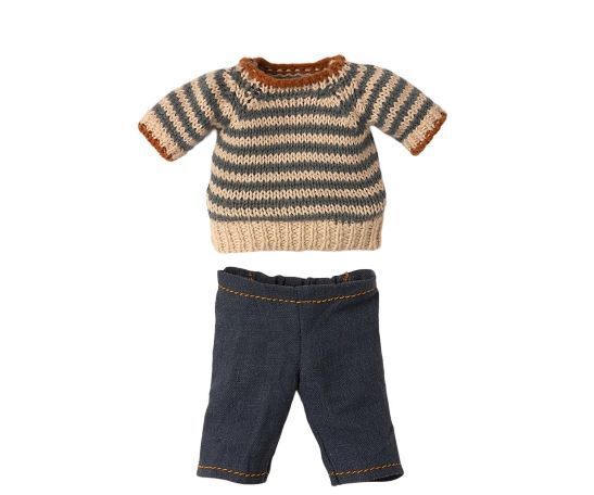 Maileg Pullover + Hose Bekleidungsset | für Teddy Dad + Hase Size - SPIELZEUG | www.luiseundfritz.de