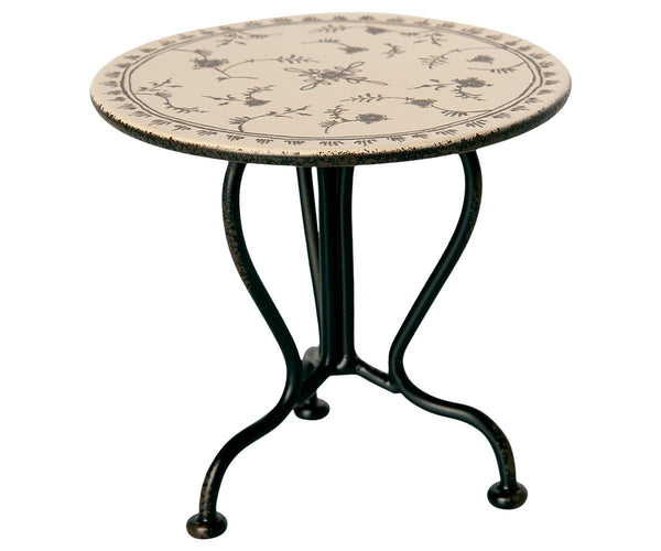 Maileg Tisch VINTAGE TEA TABLE Metall creme anthrazit Mäusetisch| - SPIELZEUG | www.luiseundfritz.de