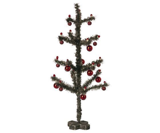 Maileg Weihnachtsbaum CHRISTMAS TREE antique silver mit Kugeln xmas 2021 - SPIELZEUG | www.luiseundfritz.de