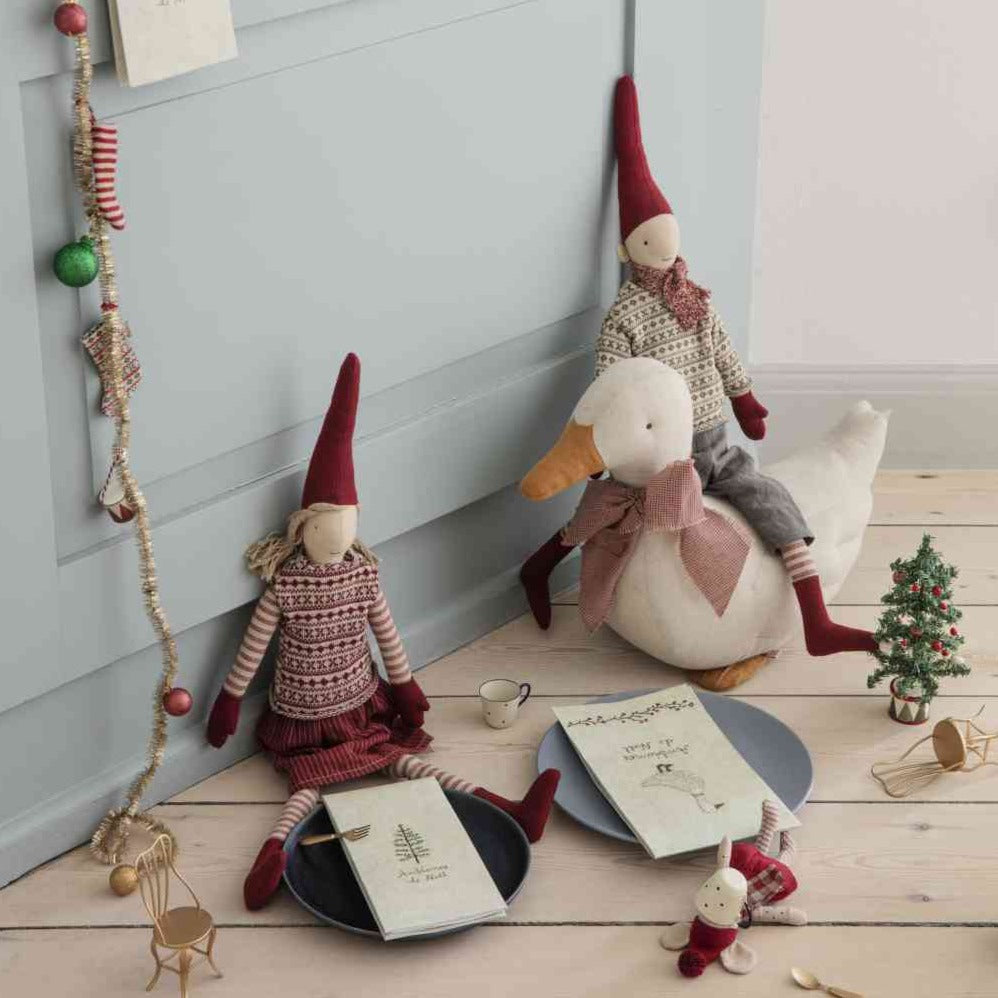 maileg winter- weihnachtsstimmung mit wichtel und mäusen und tannenbaum, erhältlich bei luiseundfritz.de