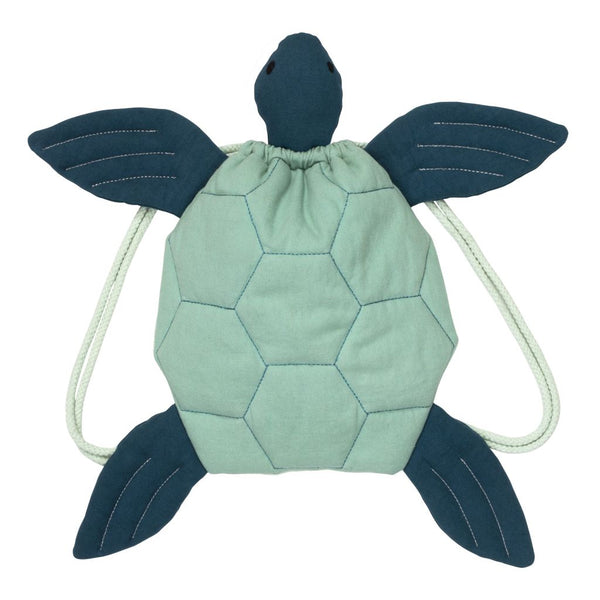 Meri Meri - Meri Meri Rucksack SCHILDKRÖTE Canvas Backpack | geeignet ab etwa 4 Jahre | www.luiseundfritz.de