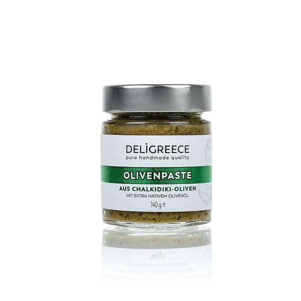 OLIVENPASTE 140 g aus CHALKIDIKI Oliven mit Castello Zacro Oliven - LEBENSMITTEL | www.luiseundfritz.de