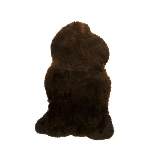 Schaffell geschoren ISLAND SCHAF schwarzbraun groß | 110 cm | Mars & More - HEIMTEXTILIEN | www.luiseundfritz.de