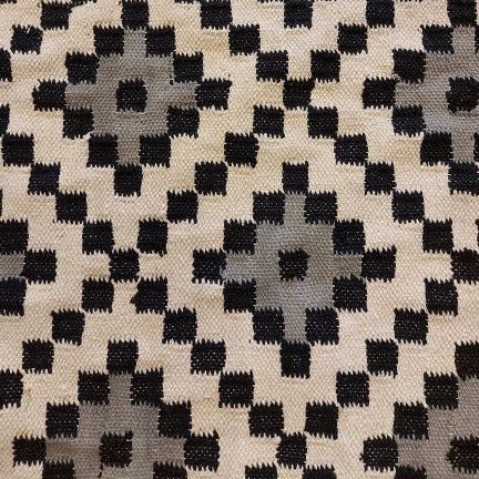 Teppich AMSTERDAM Baumwolle gewebt 160x220 cm | schwarz grau naturweiß | Home Delight -  | www.luiseundfritz.de