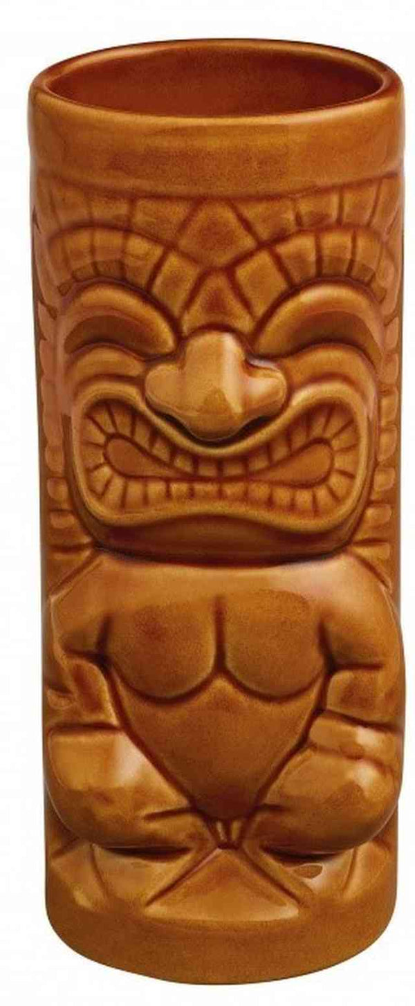 Tikibecher TIKI Mug MAIKAI braun 330 ml Cocktailbecher Keramik |. -  | www.luiseundfritz.de