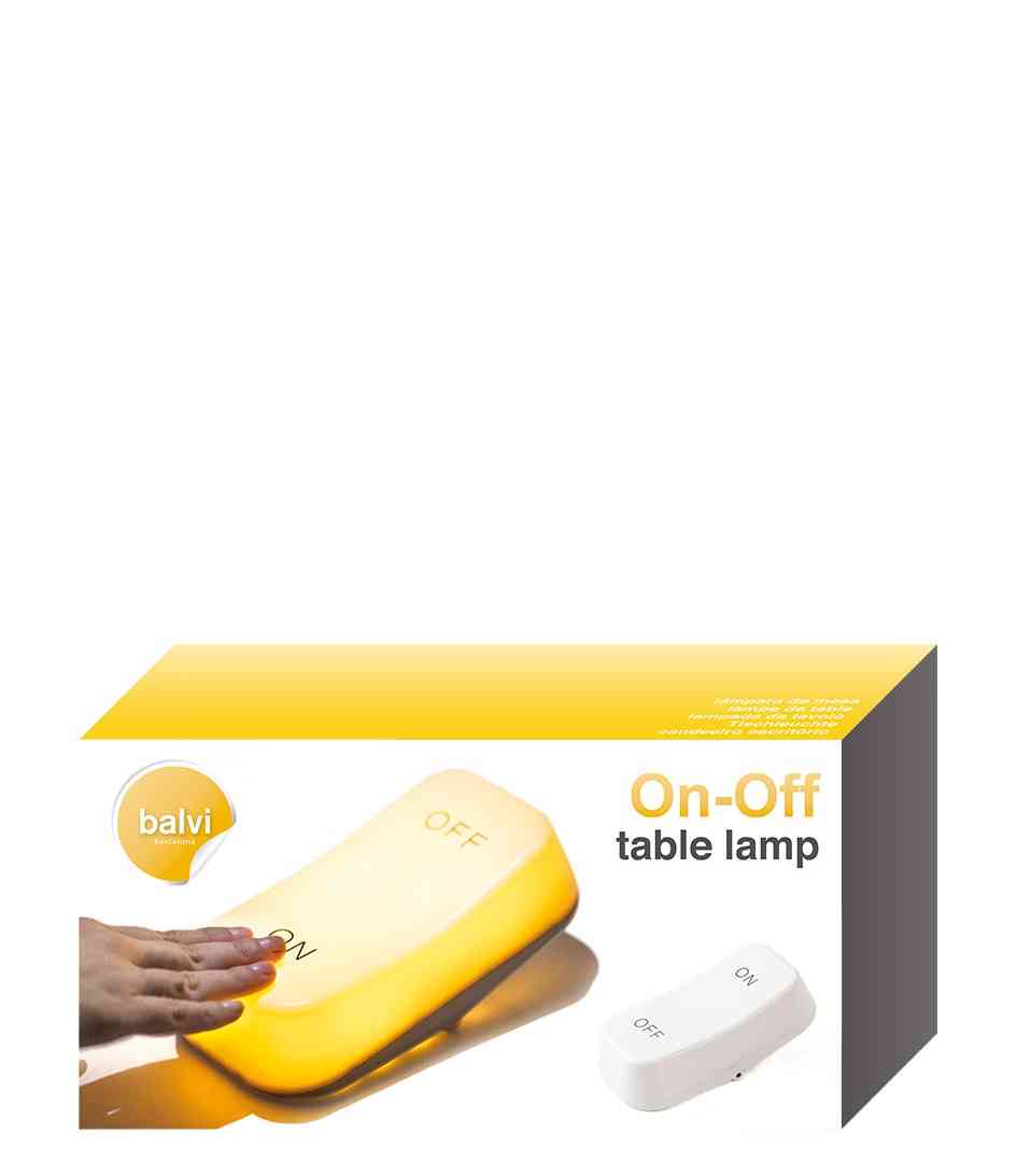 Balvi - TISCHLAMPE LED Wippschalter ON/OFF Nachtlicht Dekoleuchte 19,5 cm BALVI  kaufen bei luiseundfritz.de