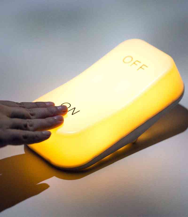 Balvi - TISCHLAMPE LED Wippschalter ON/OFF Nachtlicht Dekoleuchte 19,5 cm BALVI  kaufen bei luiseundfritz.de