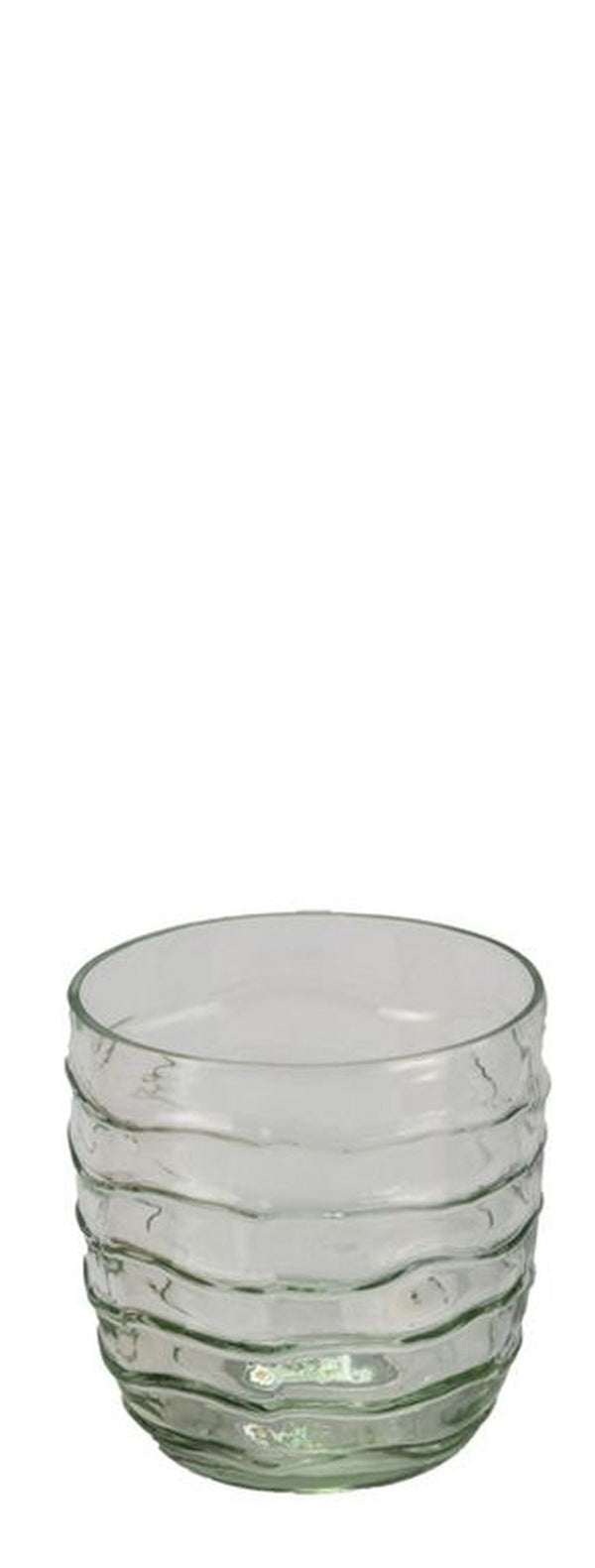 HOME SOCIETY - Windlicht klar Teelichthalter ORIA | Glas 8x7,5 cm  | HOME SOCIETY | www.luiseundfritz.de